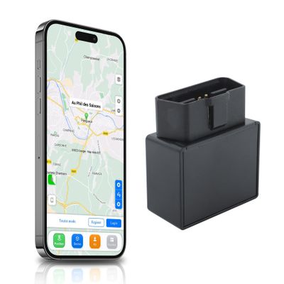 WFLNHB OBD II GPS Tracker for Vehicles 4G LTEE SIM Card Included Real Time Car Tracking Device Subscription Required Multi Alerts Tracking Device for GeoFence overspeed Monitoring Displacement Alert