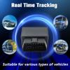 WFLNHB OBD II GPS Tracker for Vehicles 4G LTEE SIM Card Included Real Time Car Tracking Device Subscription Required Multi Alerts Tracking Device for GeoFence overspeed Monitoring Displacement Alert view 4