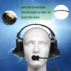 BVMAG H50 Noise Reduction Volume Control Walkie Talkie Headset with PTT Mic Compatible with Baofeng Kenwood UV-5R BF-888S BF-F8HP BF-F9 TK-3140 TK-3400 Two Way Radio Green view 2