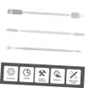 HYTROVE Stainless Steel Bar Tool for Mobile Phones Tablets and Laptops Double Design for Easy Disassembly and Repair Professional Opening Tool for Electronics view 2