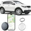 Hongtop H GPS Tracker for Vehicles, 1PCS Mini Hidden Vehicles Tracker with Waterproof Case, Work with Find My (iOS Only), No Monthly Fee Car GPS Tracker (White) view 1