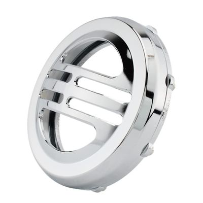 Bacar Decorative Cover Horn Cap Aluminium Chrome For Bobber Motorbike