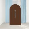 Aerdce Sports Theme Arch Backdrop Cover American Football Stretchy Arched Stands Covers for Boys Birthday Baby Shower Party Supplies (No Stand!) view 2