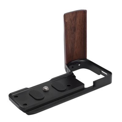 GOWENIC Camera Hand Grip L Bracket, Vertical Handgrip L Shape Grip with Quick Release Plate for ZV E10II with 1/4 Inch Screw Hole Lightweight