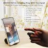 ZOZVO Remote Control for TikTok,Air Finger Ring Mouse with Touchpad, Bluetooth Page Turner for iPad/Kindle App/iPhone/Android, (Black) view 2