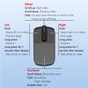 ZOZVO Remote Control for TikTok,Air Finger Ring Mouse with Touchpad, Bluetooth Page Turner for iPad/Kindle App/iPhone/Android, (Black) view 3