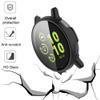 2 Pack Hard PC Case for Garmin Vivoactive 5 Screen Protector, Cover with Tempered Glass Screen Protector for Garmin Vivoactive 5 Case (Black/Black) view 2