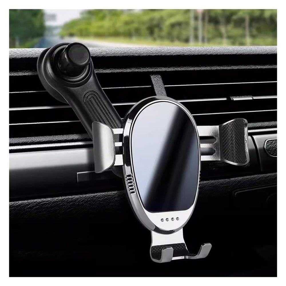 HIONJIN Navigation Support Bracket Does not Cover The air Conditioning Vents car Phone Holder Fixed