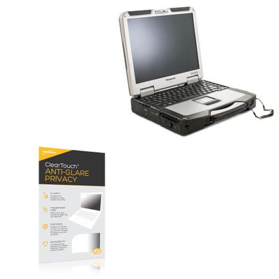 BoxWave Screen Protector Compatible with Panasonic Toughbook CF-31 MK5 (13.1 in) - ClearTouch Anti-Glare Privacy (2-Pack), Privacy Screen Protector Flexible Film Anti-Glare