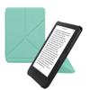 kwmobile Origami Case Compatible with Kobo Clara BW/Colour Case - Slim PU Leather Cover with Stand - Mint view 1