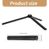 Folding Tripod with Adjustable 1/4'' Screw Desktop Foldable Phone Tripod for DSLR Monopod and Phones Stable view 4