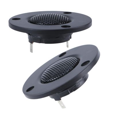 4Ohm 25W Loudspeaker High Frequency Tweeter Speakers with Aluminum Heat Sink for Bookshelf Theater Superior Sound 1 Pair