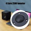 4Ohm 25W Loudspeaker High Frequency Tweeter Speakers with Aluminum Heat Sink for Bookshelf Theater Superior Sound 1 Pair view 3