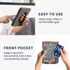 kwmobile Case Compatible with Pocketbook Verse/Verse Pro/Verse Color/Vivlio Light/Light HD - PU Leather Cover with Magnetic Closure, Strap, Front Pocket - Library Motto Multicolor view 3