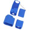 Tomantery Action Camera Protective Case Cover, Comfortable Grip Silicone Easy Installation Action Camera Screen Protector Sleeve Full for Vlogging (Blue) view 3