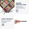 kwmobile Case Compatible with Kobo Clara BW/Colour Case - eReader Cover - Summer Library Blue/Green/Dark Pink view 4