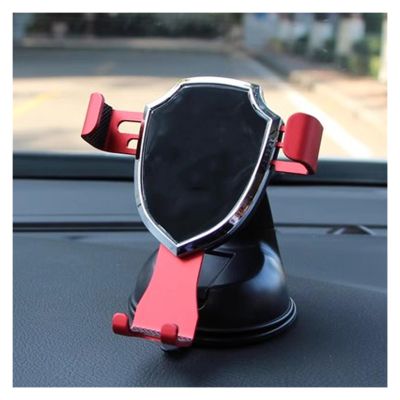 HIONJIN Mobile Phone Holder Navigation Support Bracket Suction Cup Fixing(E)