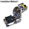 Dual Axle Bracket With Cooling Fan Compatible With O3 Camera 1Set 4.8-5V 9G Servo Pan Tilt Mount Stand Compatible With FPV Drones(WITH 2PCS SERVO) view 4
