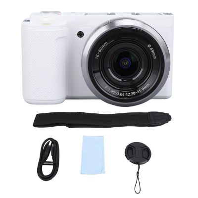 5K 64MP Mirrorless Camera High Definition 3.2inch Flip Touchscreen Digital Camera Intelligent Focusing Macro Camera