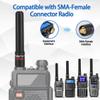 ABBREE Ham Radio 3.14-Inch Stubby Short Antenna Dual Band SMA-Female VHF/UHF Antenna for Baofeng UV-5R Mini 5RM BF-F8HP Pro K5PLUS UV32 DM32 UV-21R GM-15 PRO UV-5G Plus GMRS Radio Accessories,2Pack view 2