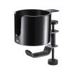 Sanwa Supply PDA-STN76BK Bag Hanger with Drink Holder view 1