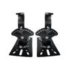 UWYTGF Monitor Speaker Stands Speaker Ceiling Bracket Surround Speaker Wall Mount Bracket Adjustable Tilt Speaker Bracket Universal Size Speaker Bracket can Withstand 30kg Studi,A view 1
