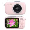 Akozon Compact Camera 5K 80MP Photo Digital Zoom Camera 2.8 Inch Screen Photography Recording Outdoor Travel (Pink) view 3