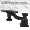 6in Swing Arm Mount, Marine Grade Aluminum Horizontal Base, 360 Rotation, Bent Swing Arm Mount for Fish Finders Chartplotters view 3