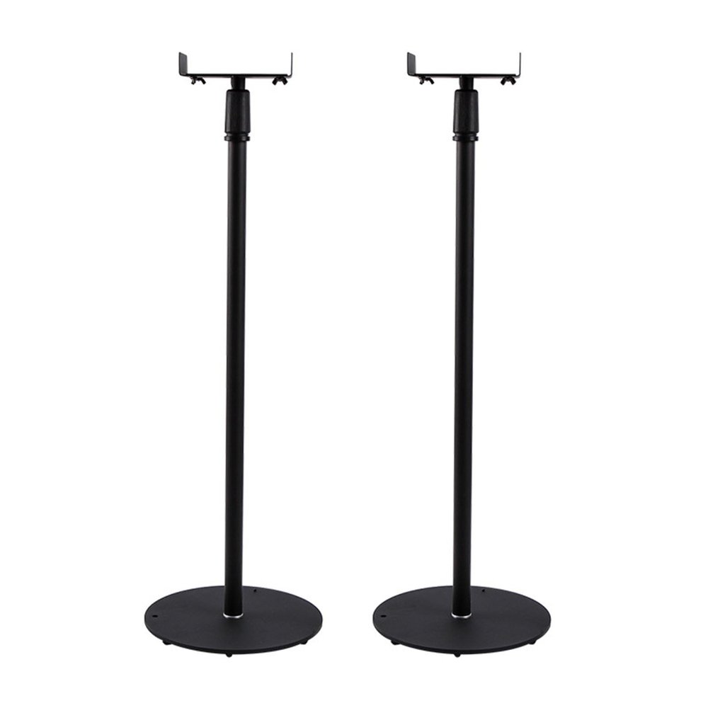 SFKLYU Speaker Stands Height Adjustable Bookshelf Speaker Stand Pair with Wire Management Desktop Speaker Stands for Universal Satellite Speakers