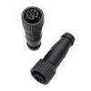 HangTon Terminator, Micro Termination Resistor 5 Pin Female Connector for NMEA 2000 Network Backbone, Lowrance, Garmin, Airmar, Maretron, Raymarine, Simrad, Navico, Marine Boat, Plastic view 2