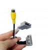 7PIN for Honda CRV Civic 2013 Car Radio Stereo OEM Reverse Parking Rearview Back UP Camera Video Input RCA Adapter Converter T-Harness Plug view 2