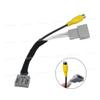 7PIN for Honda CRV Civic 2013 Car Radio Stereo OEM Reverse Parking Rearview Back UP Camera Video Input RCA Adapter Converter T-Harness Plug view 3