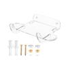 JOYSOG Speaker Wall Mounts for Beats Pill Portable Bluetooth Speaker Acrylic Bluetooth Speaker Stand Holder (Transparent) view 1