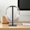 2 Pcs Headphone Stand Headset Holder Removable Headphone Holder Stable Space Saving Headphone Stand for Desk Practical Headphone Rack for Home Office Black view 4