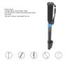 Camera Monopod, Professional Telescopic Monopod Anti Slip, Aluminum Alloy Portable Travel Monopod Stand for Mirrorless and DSLR Camera, Phone, LED Light view 4
