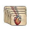 WHJSHOP Human Anatomy Heart Chart Picture Laptop Case - Shockproof Portable Laptop Sleeve Bag for Men and Women Business Travel, School, and Office Daily Use view 2