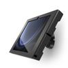Compulocks Galaxy Tab S9, S9FE, and S10 Apex Enclosure with Bow Tilting Wall Mount, Ideal for Offices, Events, and Receptions - Black view 1