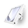 Compulocks Galaxy Tab A9+/A11+ Apex Enclosure Bow Tilting Wall Mount White view 1