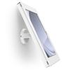 Compulocks Galaxy Tab A9+/A11+ Apex Enclosure Bow Tilting Wall Mount White view 4