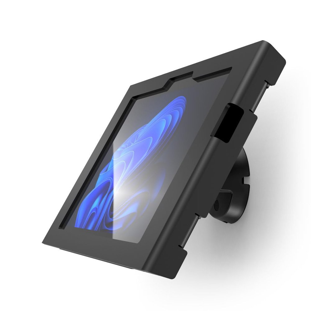 Compulocks Surface GO 1-4 Gen Apex Enclosure Bow Tilting Wall Mount Black