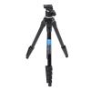 Camera Tripod, 360 Ball Head Aluminum Alloy Tripod with Carry Bag, Center Column Quick Release Plate Travel Tripod for DSLR Camcorder Low Angle, Height Adjustable view 1