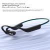 Bluetooth Bone Conduction Headphones with night running lights Wireless Headphones, Open Ear Design, Waterproof Sport Headset for Running, Driving, Cycling, with Clear Calls, Built in 32G Memory view 3