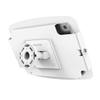 Compulocks iPad 10th-11th (A16) Gen Space Enclosure Bow Tilting Wall Mount White view 2