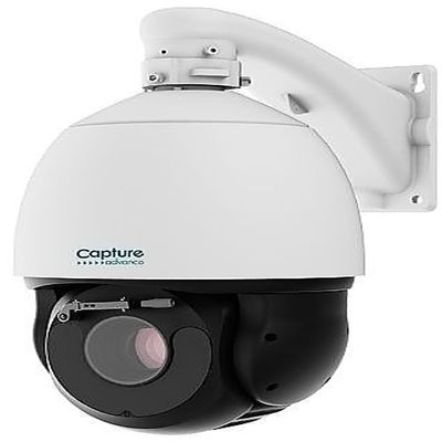R2-5MPIRPTZ 5MP IR PTZ IP Camera with Wiper, 1/2.8" Progressive Scan CMOS, 30x Optical Zoom, 16x Digital Zoom, 5MP Resolution, SMART IR Distance Up to 200m (656.2 ft), IP67 Rated