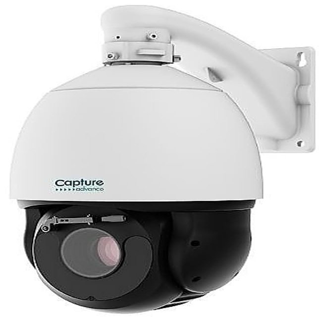 R2-5MPIRPTZ 5MP IR PTZ IP Camera with Wiper, 1/2.8" Progressive Scan CMOS, 30x Optical Zoom, 16x Digital Zoom, 5MP Resolution, SMART IR Distance Up to 200m (656.2 ft), IP67 Rated