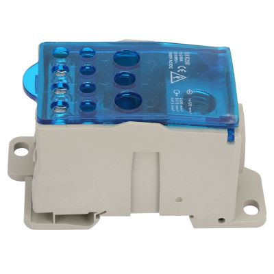 250adin Din Rail Terminal Block Power Distribution Box Universal Power Junction Box Wire Connector High Efficiency Power Transmission