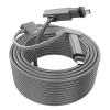 1200Mbps Ethernet Replacement Cable with RJ45 Network Port for V2 Dish Antenna, IP68 Water Proof 6.6FT 3FT view 1