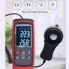 Digital Illuminance Light Meter, Indoor Light Brightness Detector with 270 Degree Rotatable Light Sensor, 0-200,000 Measurement Range Lux Meter view 3