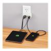 Eaton Tripp Lite SK10C32 Wall Outlet Extender & USB Charger, 1-Outlet Travel Power Strip Outlet Splitter, 1 USB & 1 USB-C Charging Ports, Gray, Lifetime Manufacturer's Warranty view 2