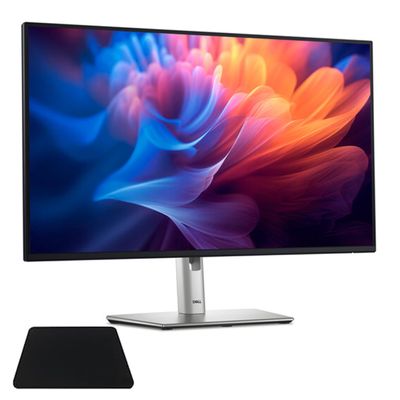 24 inch Monitor, P2425H Full HD 1080p Computer Monitor, Anti Glare 16:9 IPS Computer Screen, LCD 100Hz Monitor with Slim Design for Home and Office, Mouse Pad Included